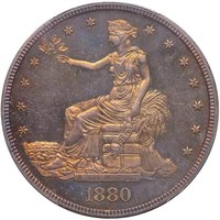 T$1 1880 PCGS PR64+ CAC