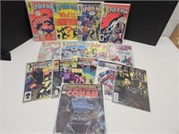 Lot of Vintage Comic Books Spiderman +