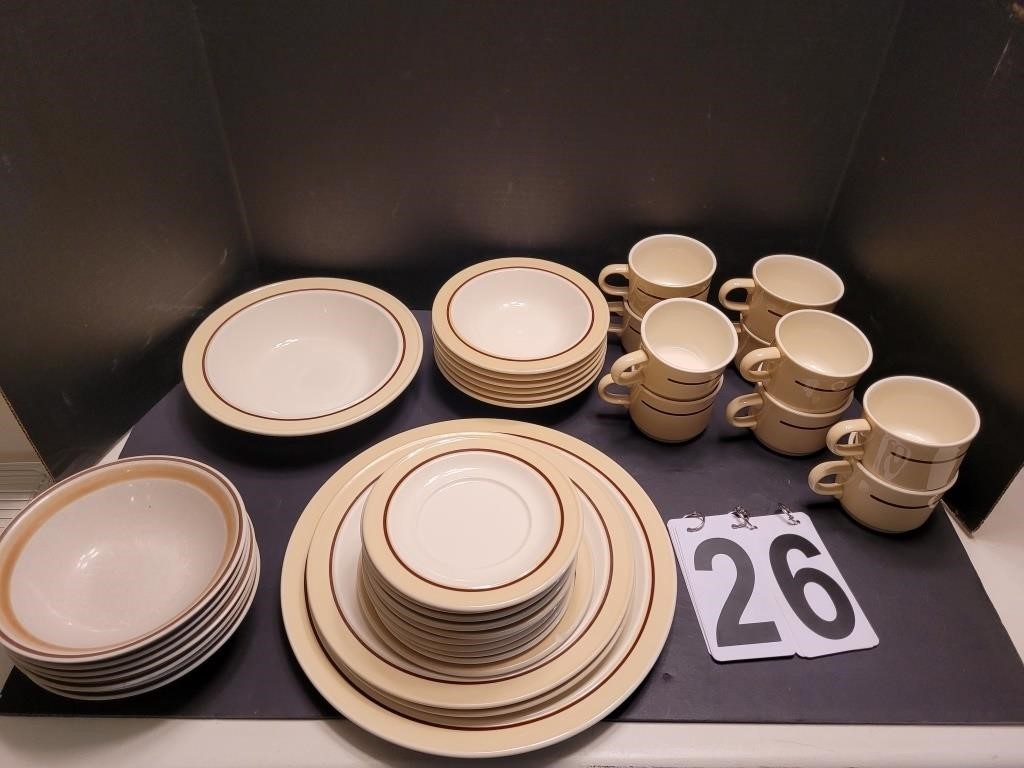 Stoneware Set (30 Homer Laughlin ~ 7 Hearthside