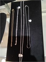 4 necklaces