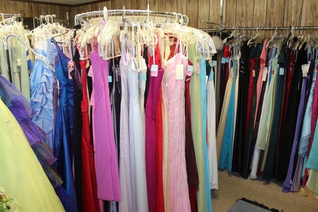 Bridal Shop inventory Online Auction