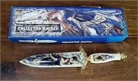 Artist Designed Angel Collector Knife