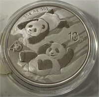 2022 1 oz. 999 Silver Panda - BU