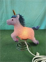 Unicorn lamp 10" tall, nightlight
