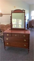 Antique Dresser With mirror