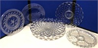 Collection of Leaded Crystal Platters & more