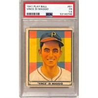 1941 Playball Vince Dimaggio Psa 1.5