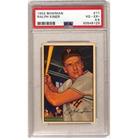 1952 Bowman Ralph Kiner Psa 4.5