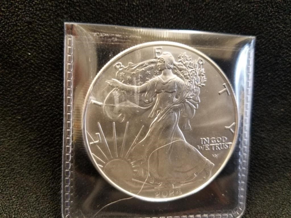 2024 American Eagle Silver Dollar