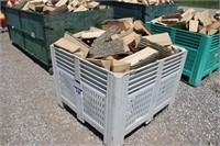 3½' X 3½' TOTE OF HARDWOOD FIREWOOD