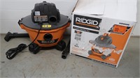 NIB Rigid 6 Gal Wet/Dry Vac Model HD0600