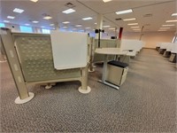 Entire Row of Herman Miller Connected  Cubicles