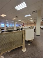 Entire Row of Herman Miller  Connected Cubicles.