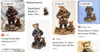 11 - BOYDS BEARS & FRIENDS FIGURINES (A49)