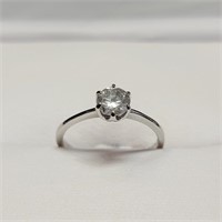 Certified 14K  Diamond(0.6ct) Ring