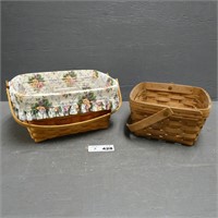 (2) Longaberger Baskets