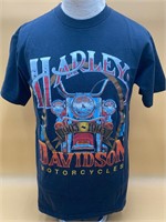 Vintage 90 Years Of Harley Motorcycles M Shirt