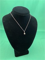 Sterling Silver Necklace with Sterling Silver