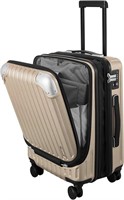 Level8 Grace Expandable Carry On Luggage, 20 Inch