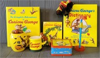 Collection of Curious George Items