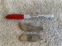 (2X) WINCHESTER STAINLESS STEEL POCKET KNIVES