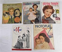 Vintage Shirley Temple Magazine Lot