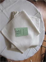 Table Cloth and Napkins