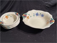 Adderley’s Handpainted made in England bowls.