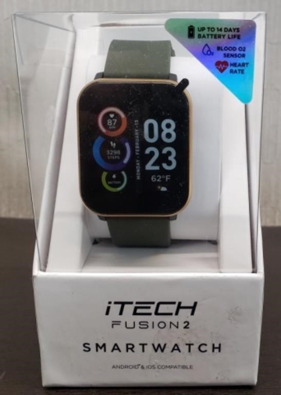 New iTech Fusion 2 Smart Watch.