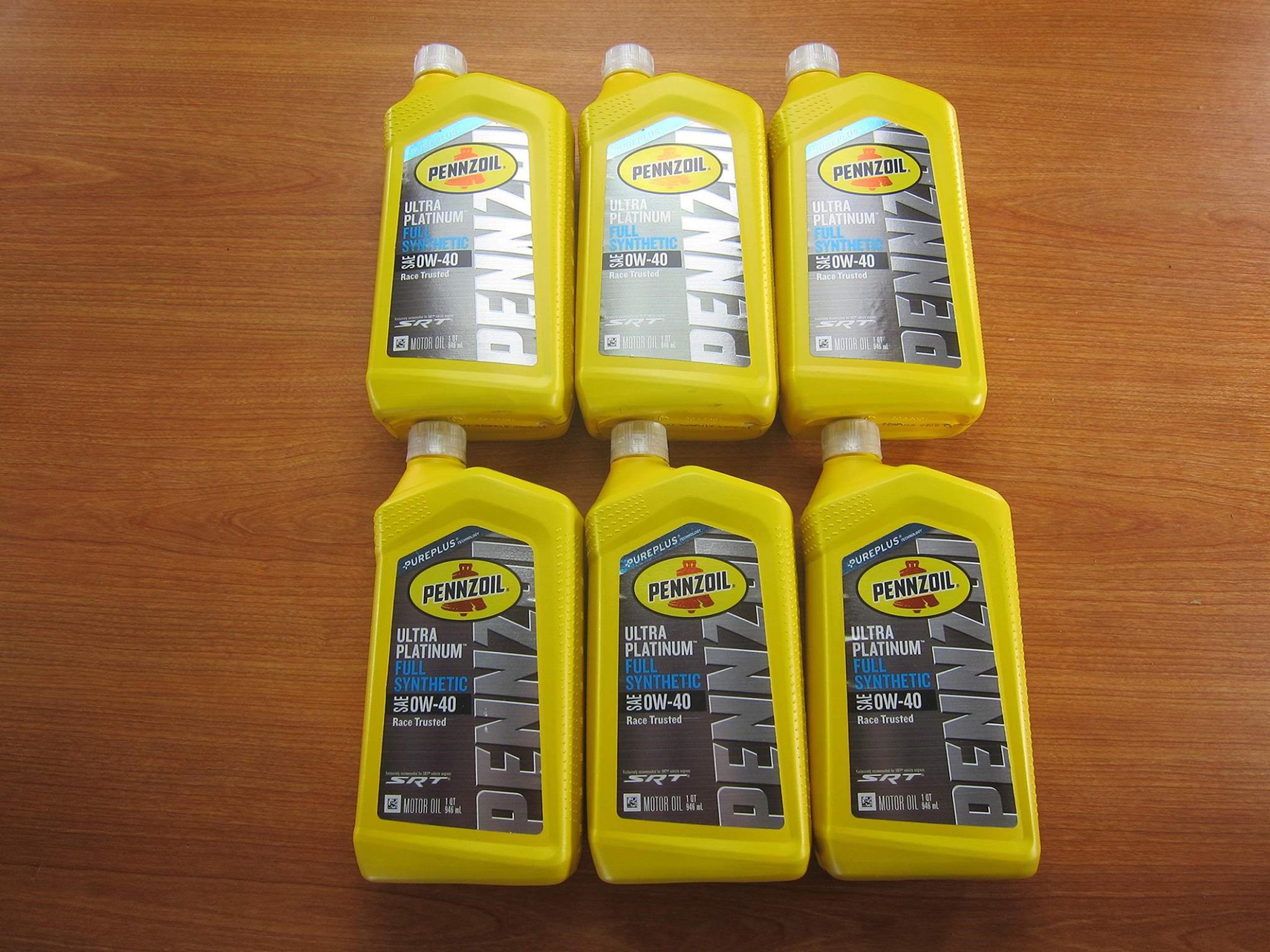 Mopar Chrysler Dodge Jeep Penzoil Ultra Platinum F