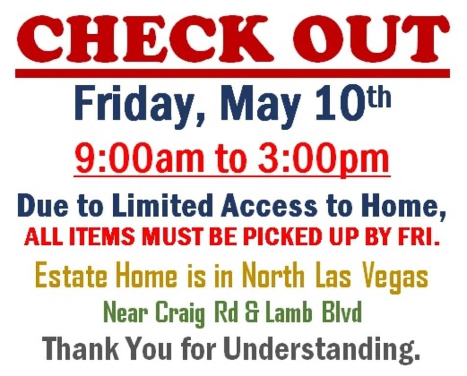 Thurs.@6pm - Champion Movers Unpaid Containers Auction 5/9