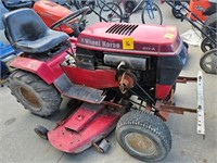 WHEEL HORSE 417-A RIDING LAWN MOWER. NOT RUNNING.