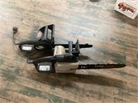 2 ELECTRIC CHAINSAWS
