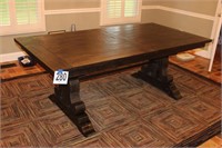 Dining Table with Built In Leaf