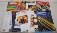 15 Trombone Music Books, No Duplicate Books;