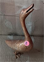 Vintage Brass Duck figurine