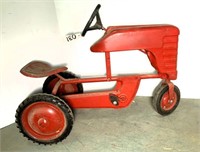 Vintage Metal Tractor Pedal Car