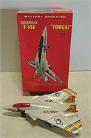 "Tomcat" U.S. Navy F-14A battery op toy