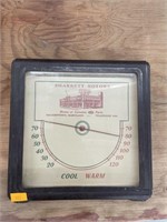 Vintage Sharett motors thermometer