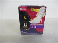 U By Kotex All Nighter Ultra Thin Pads Extra Heavy