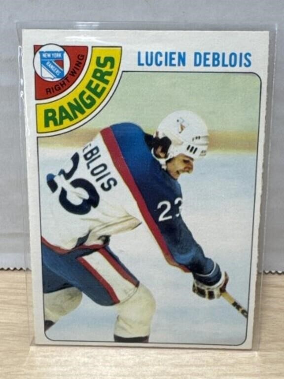 Rookie - Lucien Deblois 1977/78 OPC