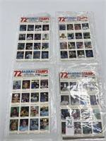 1983 FLEER BASEBALL STAMPS LOT OF 4 SEALED PACKS