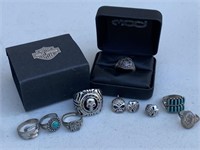 Harley Davidson & Sterling Jewelry