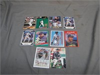 10 Assorted Barry Bonds Baseball Cards