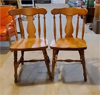 Assorted Wooden Chairs