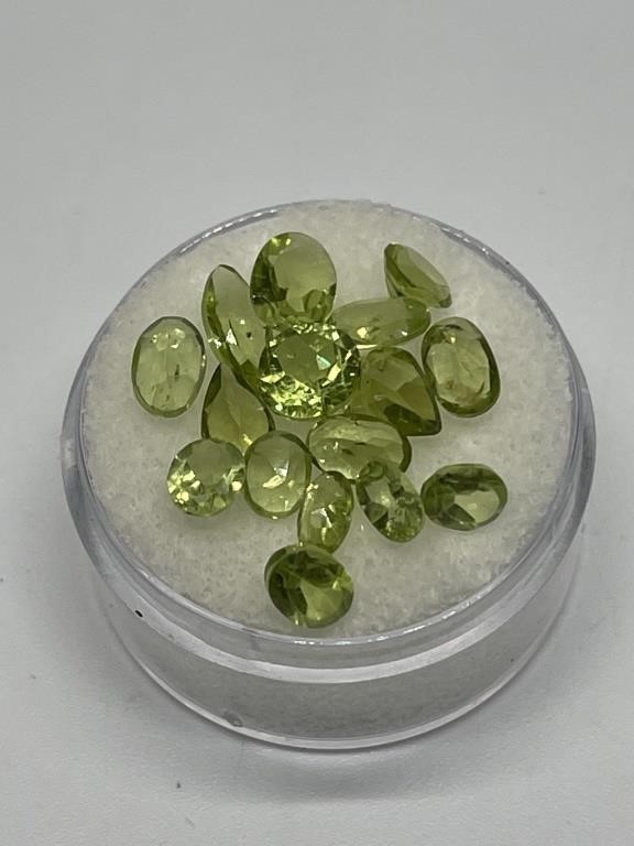 7.75 CTS Peridot Loose Gemstones