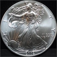 2002 1oz Silver Eagle Gem BU