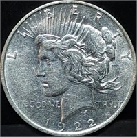 1922-D Peace Silver Dollar