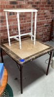 Antique Card/Folding Table, Wall Table