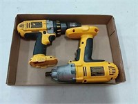 Dewalt cordless Drill and Impact